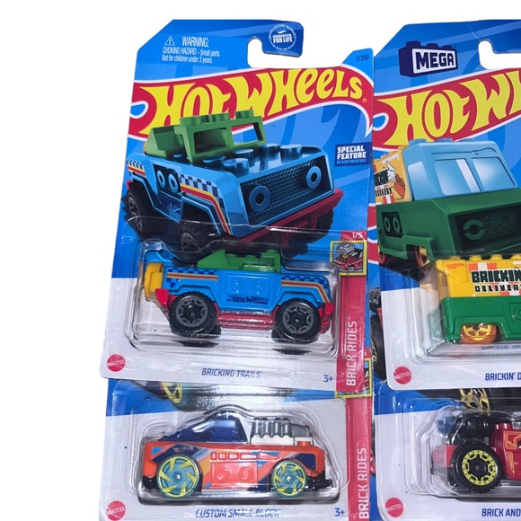 Hot Wheels | Toys | One Completed Hot Wheels Collection Brick Rides ...